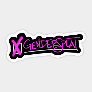 Gendersplat Sticker